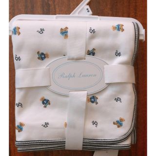 ラルフローレン(Ralph Lauren)の【12/29購入】ラルフローレブランケット(タオルケット)新品(おくるみ/ブランケット)