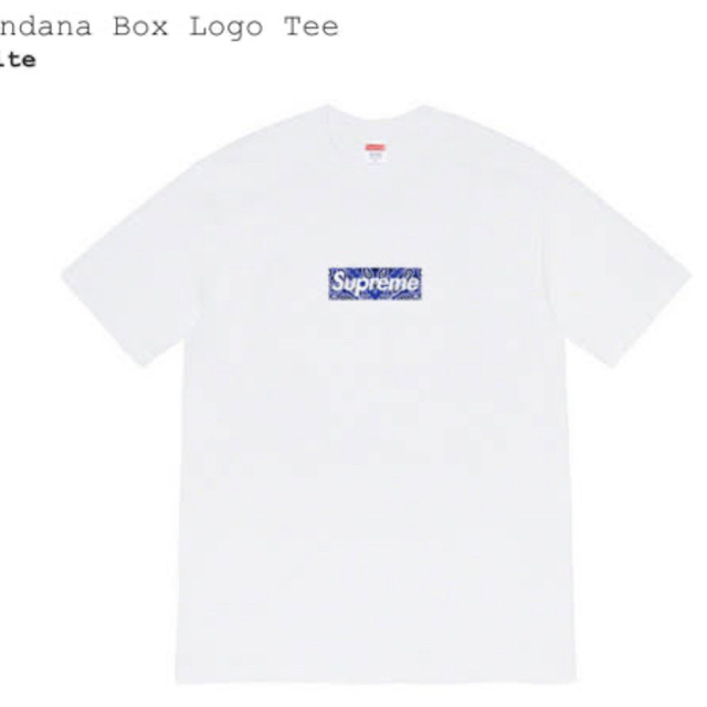 supreme bandana box logo tee