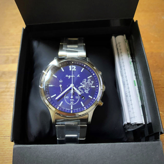 アニエスベー(agnes b.)のメンズ腕時計　アニエスベー　FBRD966 ソーラー(腕時計(デジタル))