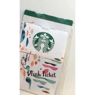 スターバックスコーヒー(Starbucks Coffee)のスタバドリンクチケット6枚(フード/ドリンク券)