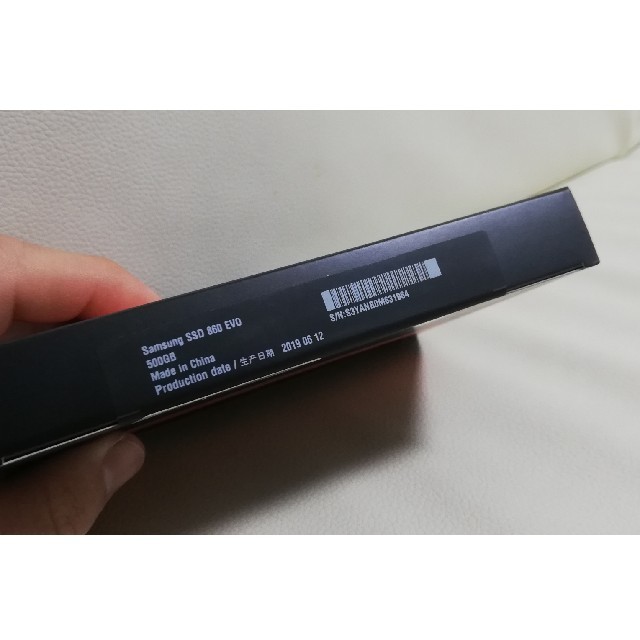 PCパーツSAMSUNG SSD 860EVO 500GB