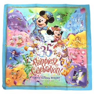 ディズニー(Disney)のぶぅちゃん様専用 ♡ ディズニーリゾート　ランチクロス　バンダナ　35周年(キャラクターグッズ)