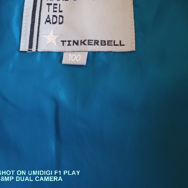 TINKERBELL(ティンカーベル)の100　ティンカーベル　ジャンパー キッズ/ベビー/マタニティのキッズ服男の子用(90cm~)(ジャケット/上着)の商品写真
