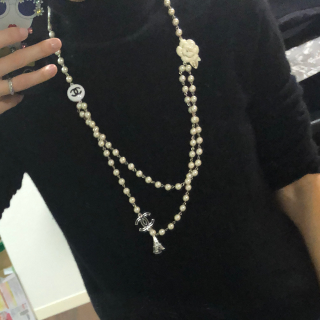 CHANEL(シャネル)のシャネル　ネックレス　ノベルティ レディースのアクセサリー(ネックレス)の商品写真