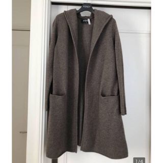 美品　フォクシー　カシミヤ１００％　ショートニットコート