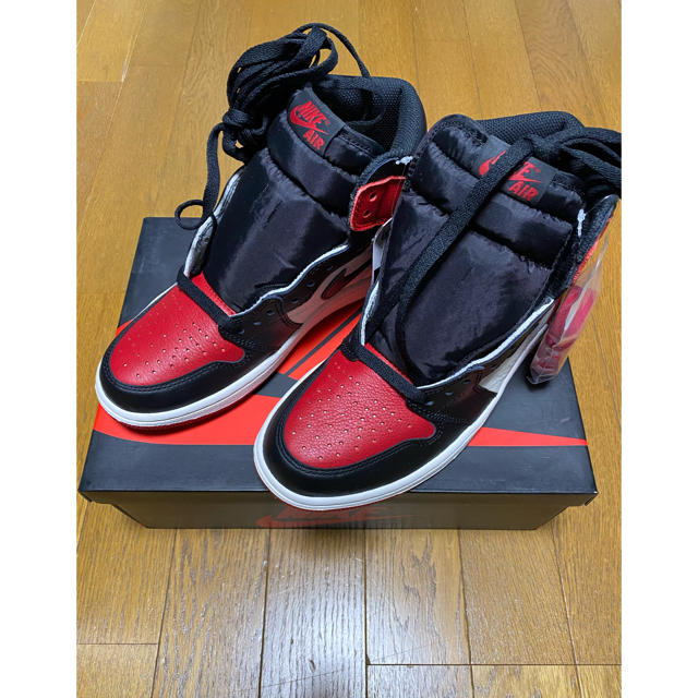 Air Jordan1 つま赤　25cm