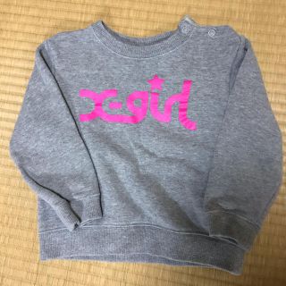 エックスガール(X-girl)のエックスガール　95 3T スウェット(Tシャツ/カットソー)