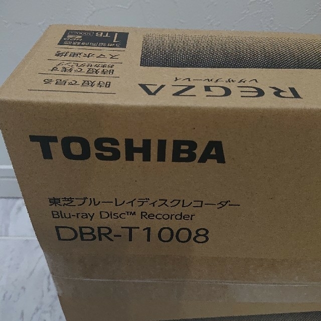 新品未開封】TOSHIBA REGZA レグザブルーレイ DBR-T1008 www