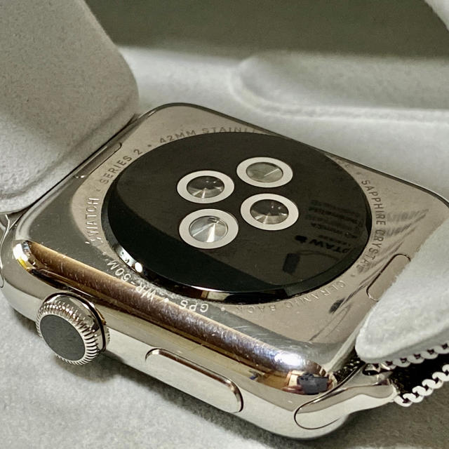 Apple Watch シリーズ2 42mm ステンレス 純正ミラネーゼループ