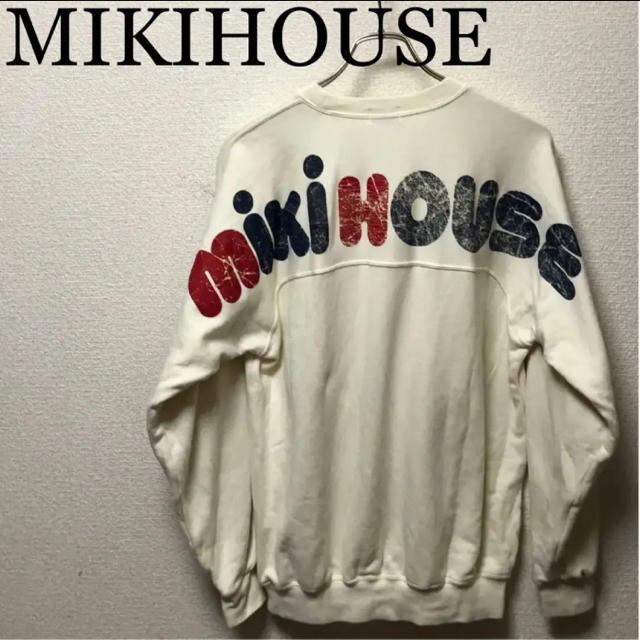 80s 90s miki house ミキハウス スウェット トレーナー 当時物