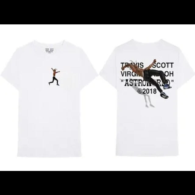 OFF-WHITE(オフホワイト)の【XXL】Travis Scott × off-white Tee 限定　XXL メンズのトップス(Tシャツ/カットソー(半袖/袖なし))の商品写真