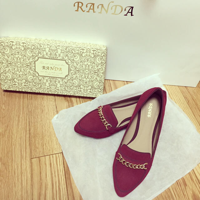 RANDA(ランダ)のフラットシューズ♡ レディースの靴/シューズ(ハイヒール/パンプス)の商品写真