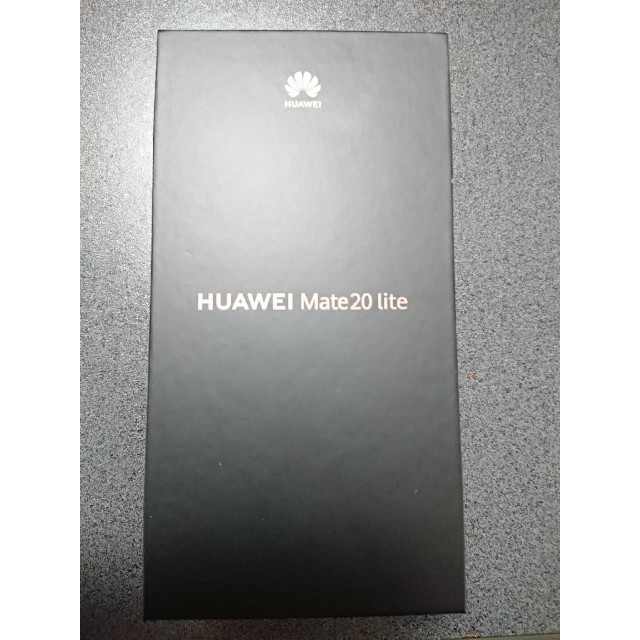 HUAWEI  MATE 20 LITE  サファイアブルー  SIMフリースマートフォン/携帯電話