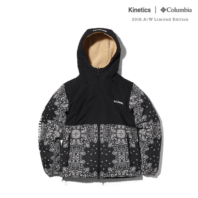 Kinetics x Columbia jacket ダウンジャケット