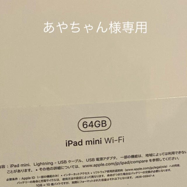 iPad スペースグレー