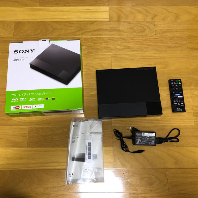 SONY(ソニー)のsony ブルーレイ　DVDプレイヤー スマホ/家電/カメラのテレビ/映像機器(ブルーレイプレイヤー)の商品写真