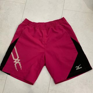 ミズノ(MIZUNO)のMIZUNO ハーフパンツ　ピンク　S(ハーフパンツ)