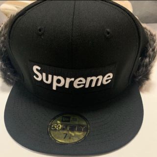 シュプリーム(Supreme)のSupreme Earflap New Era  7-3/8(キャップ)