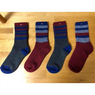 トミーヒルフィガー(TOMMY HILFIGER)の最新作トミーヒルフィガー   レディース靴下 4足セット7(ソックス)