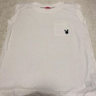 プレイボーイ(PLAYBOY)のプレイボーイ　ノースリーブ(Tシャツ(半袖/袖なし))