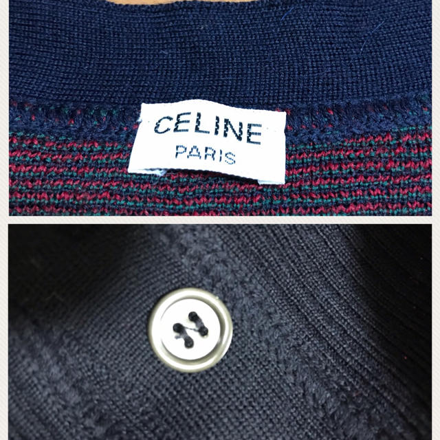 celine(セリーヌ)の値下げ中、céline、セリーヌ、新品、未使用、カーディガン、おしゃれ レディースのトップス(カーディガン)の商品写真