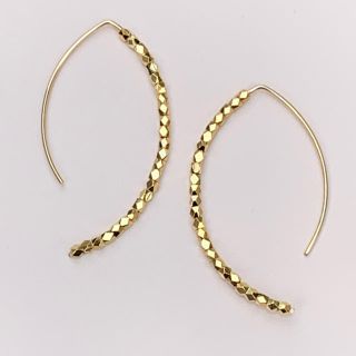 エストネーション(ESTNATION)のk14gold filled ゴールドバナナフックピアス(ピアス)