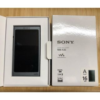 ソニー(SONY)のSONY digital music player NW-A35(ポータブルプレーヤー)