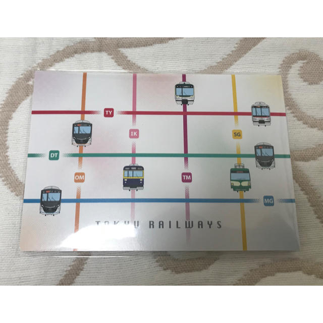 東急電鉄　ポストイット　（のるるん） エンタメ/ホビーのテーブルゲーム/ホビー(鉄道)の商品写真