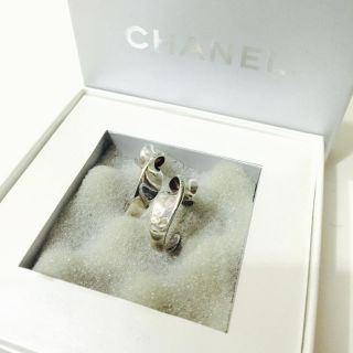 シャネル(CHANEL)の【鑑定済CHANEL】シルバーピアス(ピアス)