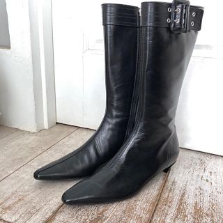 バーバリー(BURBERRY)の【値下げ】《新品》 BURBERRY ロングブーツ 23.5〜24.0(ブーツ)