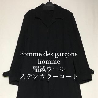 コムデギャルソンオムプリュス(COMME des GARCONS HOMME PLUS)のcomme des garçons homme  縮絨ウール　ステンカラーコート(ステンカラーコート)