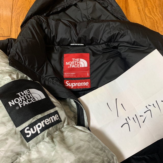 Supreme The North Face Paper Print ヌプシ　L