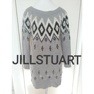 ジルスチュアート(JILLSTUART)のJILLSTUART ジルスチュアート ノルディック柄 ニット チュニック (チュニック)