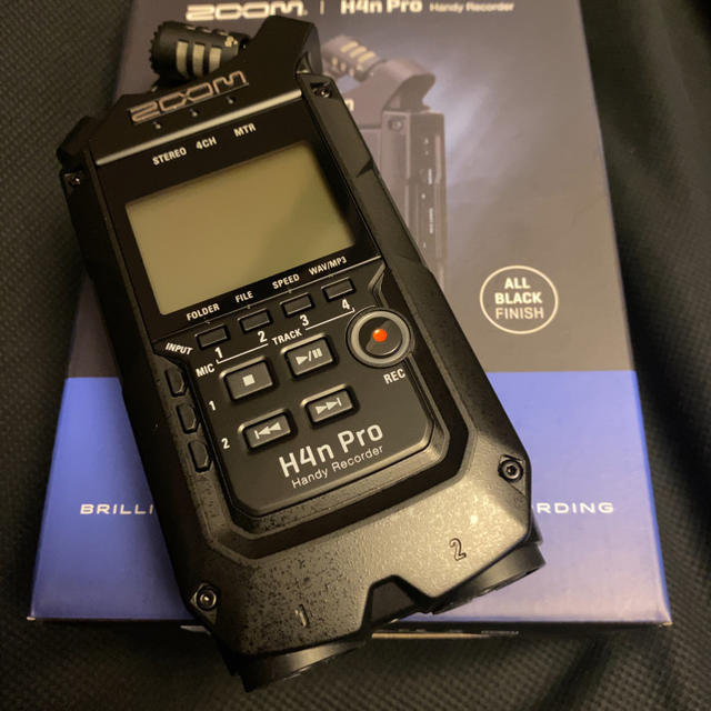 新春価格!!ZOOM H4n Pro BLACK - MTR
