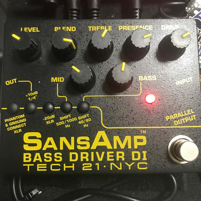 TECH21 sansamp bass driver di v2 TECH21 sansamp bass driver di v2