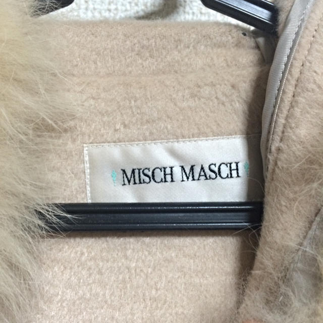 MISCH MASCH(ミッシュマッシュ)のフード付きコート レディースのジャケット/アウター(ロングコート)の商品写真