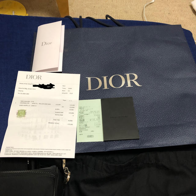 DIOR HOMME(ディオールオム)のDIOR HOMME ドラムバッグ　空山基プロデュース品 メンズのバッグ(ショルダーバッグ)の商品写真
