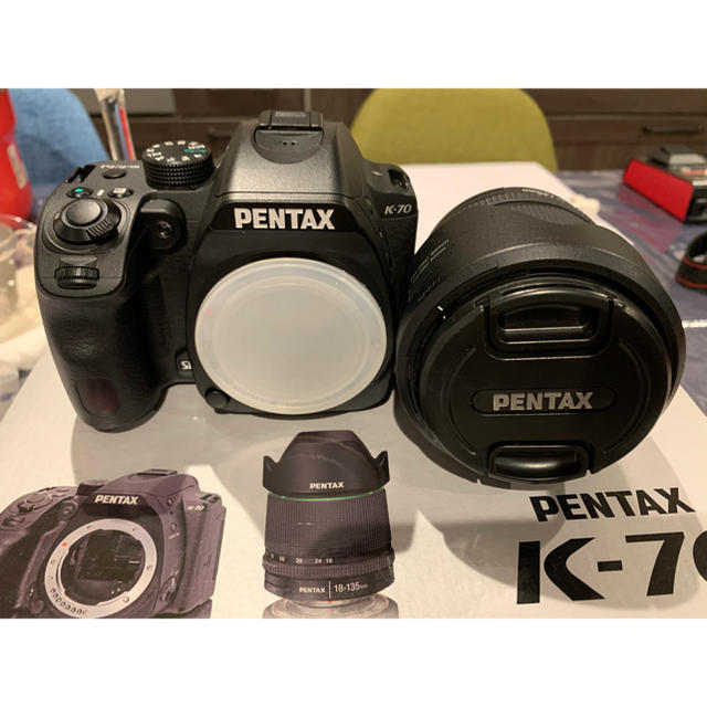 PENTAX K-70 レンズキット 【中古】 | フリマアプリ ラクマ