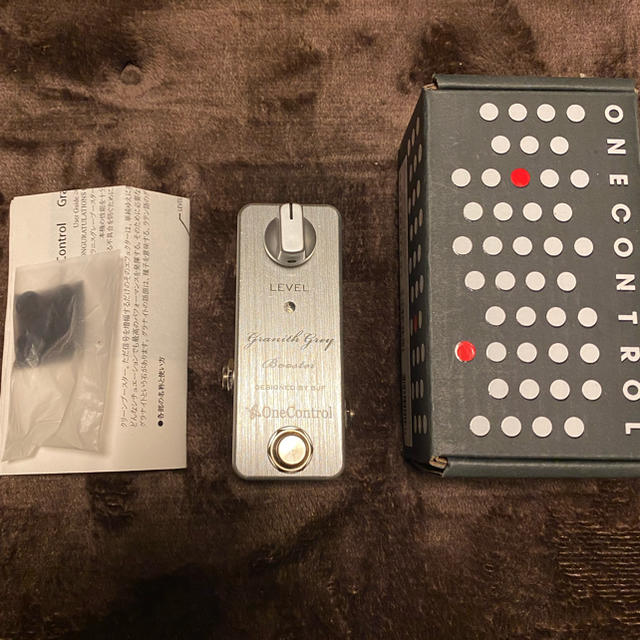 one control granith grey booster 楽器のギター(エフェクター)の商品写真