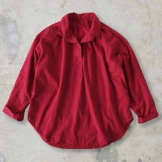 フォグリネンワーク(fog linen work)の　最終値下げ　mii thaaii  ミーターイー　ネールチュニック　ブラウス(シャツ/ブラウス(長袖/七分))