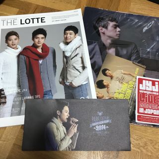 ジェイワイジェイ(JYJ)のJYJ ライブグッズクリアファイル、フォトカード、LOTTE(ミュージシャン)