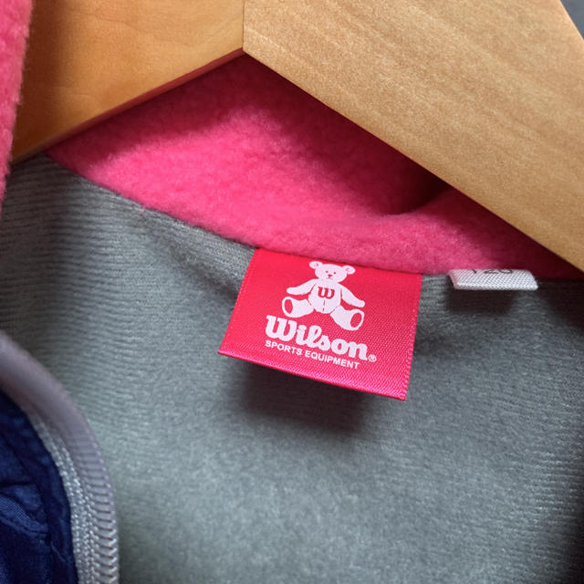 wilson(ウィルソン)のミィモ様専用　ウィルソン　新品　女の子　120 スポーツウェア　サッカー　 キッズ/ベビー/マタニティのキッズ服女の子用(90cm~)(ジャケット/上着)の商品写真