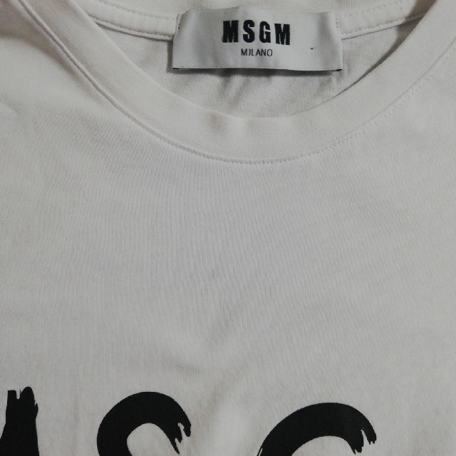 MSGM(エムエスジイエム)の100%正規品　MSGM  Tシャツ Ssize レディースのトップス(Tシャツ(半袖/袖なし))の商品写真