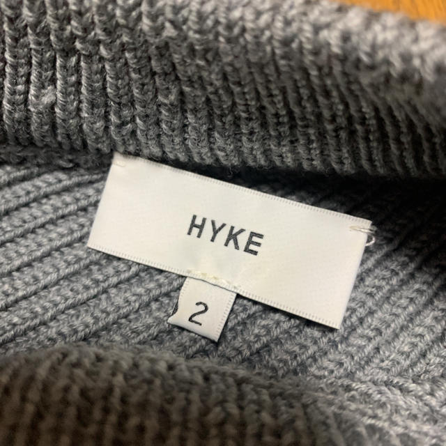 HYKE(ハイク)のHYKE ハイク リブニット 超美品ですが、タグ取れかけ有り レディースのトップス(ニット/セーター)の商品写真