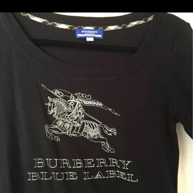 BURBERRY BLUE LABEL(バーバリーブルーレーベル)のバーバリーブルーレーベル　Ｔシャツ レディースのトップス(Tシャツ(半袖/袖なし))の商品写真