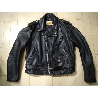 ショット(schott)のSchott ダブルライダース ライダースジャケット USA製 ショット 革ジャ(ライダースジャケット)