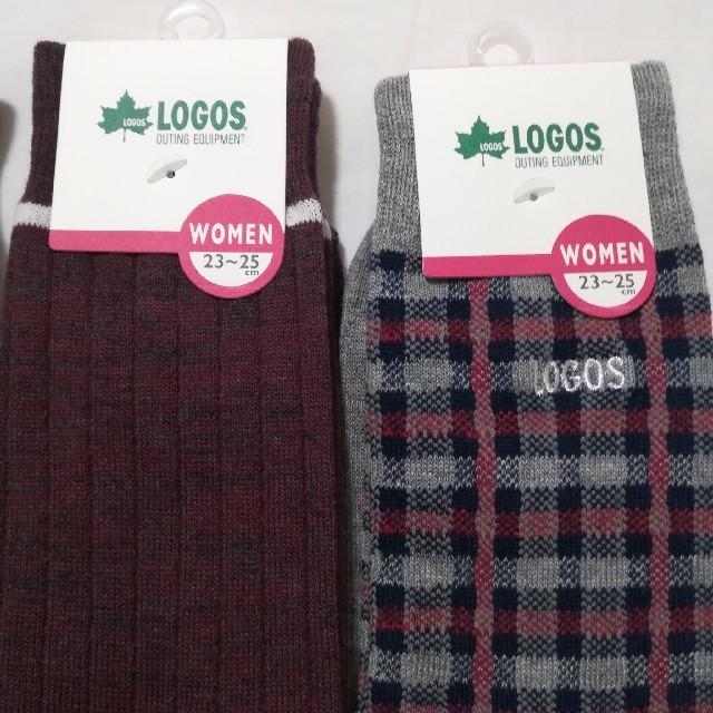 LOGOS(ロゴス)の4足 グンゼ ロゴス ソックス 靴下 レディース レディースのレッグウェア(ソックス)の商品写真