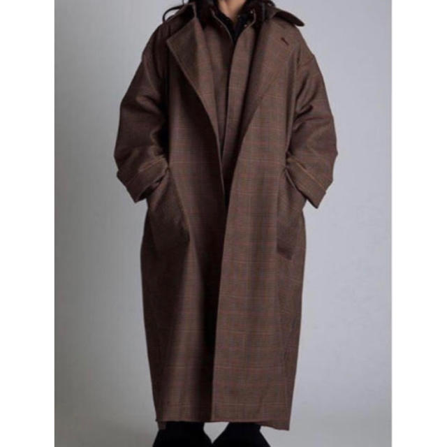 ATHA 18aw MAXIコート アタ - トレンチコート