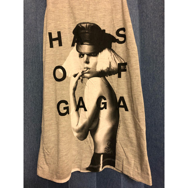 H&M(エイチアンドエム)の❤️⑩ H&M LADY GAGA レディー ガガ タンクトップ ワンピース❤️ レディースのワンピース(その他)の商品写真