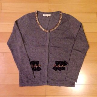 チェスティ(Chesty)のChestyのグレーカーディガン(カーディガン)